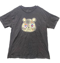 Load image into Gallery viewer, Bear Shirt Adult Large Black Original Work New York Streetwear Taped Plaid Mens