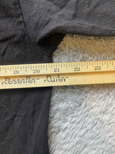 Load image into Gallery viewer, Bear Shirt Adult Large Black Original Work New York Streetwear Taped Plaid Mens