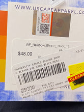 Load image into Gallery viewer, Wake Forest Shirt Womens Medium Bleach Tie Dye Oversized Demon Deacons NCAA NWT