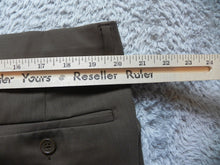 Load image into Gallery viewer, Zignone Pants Adult 40x26 Pleated Pure New Wool Straight Trousers Dress Mens