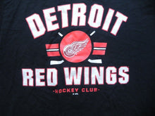 Load image into Gallery viewer, Detroit Red Wings Shirt Adult Medium NHL Hockey Club Long Sleeve Hanes Mens