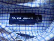 Load image into Gallery viewer, Ralph Lauren Shirt Adult Large Button Up Long Sleeve Grid Checkered Golf Mens