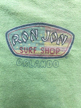 Load image into Gallery viewer, Ron Jon Surf Shop Shirt Adult Small Green USA Flag Orlando 2 Sided Skater Mens