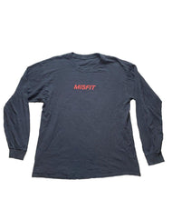 Load image into Gallery viewer, Misfit Shirt Adult Medium Rose Hand Cross Resurrected Grunge Goth Streetwear Men