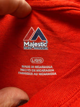 Load image into Gallery viewer, Boston Red Sox Shirt Adult Large Red Majestic MLB Baseball Sportswear Mens