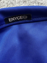Load image into Gallery viewer, ENYCE Jacket Adult Large Blue Full Zip Windbreaker Bomber Track Training Mens