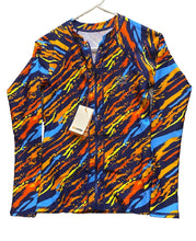 Load image into Gallery viewer, Axesea Shirt Womens Small UPF 50+ UV Sun Protection Surfing Beach Full Zip NWT