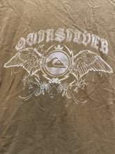 Load image into Gallery viewer, Quiksilver Shirt Adult Extra Large Green Spell Out Logo Sleeveless Beach Mens