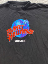 Load image into Gallery viewer, Planet Hollywood Shirt Adult Large Black Munich Germany Streetwear Skater Mens