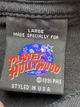 Load image into Gallery viewer, Planet Hollywood Shirt Adult Large Black Munich Germany Streetwear Skater Mens