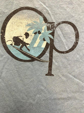 Load image into Gallery viewer, Ocean Pacific Shirt Adult Extra Large Slate Blue Manhattan Beach Surfing OP Mens