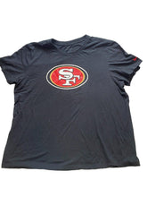 Load image into Gallery viewer, San Francisco 49ers Shirt Adult 2XL Black Nike Swoosh NFL Football SF Sports Men