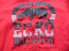 Load image into Gallery viewer, Ecko Unltd Sweatshirt Adult Small Red Zip Up Rhino Unlimited Hoodie Y2K Mens