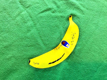 Load image into Gallery viewer, Champion Banana Shirt Adult Medium Kelly Green Chiquita Fruit Mens
