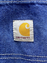 Load image into Gallery viewer, Carhartt Jeans Mens 30x30 Blue Denim Dungaree Fit Carpenter Workwear
