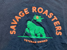 Load image into Gallery viewer, Savage Roasters Shirt Adult Extra Large Veteran Owned Coffee Uniform Mens