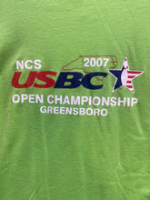 Load image into Gallery viewer, 2007 USBC Shirt Mens Large Green Bowling Championship Team Sport Streetwear