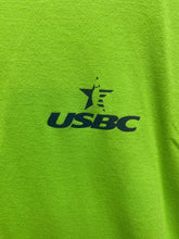 Load image into Gallery viewer, 2007 USBC Shirt Mens Large Green Bowling Championship Team Sport Streetwear