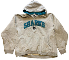 Load image into Gallery viewer, San Jose Sharks Hoodie Mens Extra Large NHL Hockey Pullover Spell Out Sweatshirt