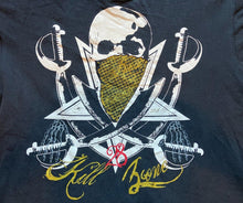 Load image into Gallery viewer, Request Shirt Mens Extra Large Black Pirate Swords Gothcore Punk Grunge Skeleton