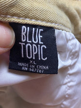 Load image into Gallery viewer, Blue Topic Jeans Womens Extra Large Denim Tan Carpenter Baggy Stretch Academia