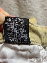 Load image into Gallery viewer, Blue Topic Jeans Womens Extra Large Denim Tan Carpenter Baggy Stretch Academia