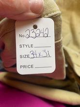 Load image into Gallery viewer, Blue Topic Jeans Womens Extra Large Denim Tan Carpenter Baggy Stretch Academia