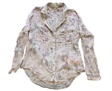 Load image into Gallery viewer, Anthropologie Cloth & Stone Shirt Womens Medium Paisley AOP Pink Button Down