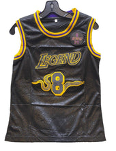 Load image into Gallery viewer, Kobe Bryant Jersey Youth Large Legend #8 #24 Basketball Black Mamba Embroidered