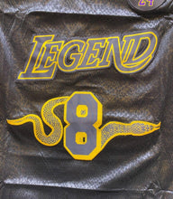 Load image into Gallery viewer, Kobe Bryant Jersey Youth Large Legend #8 #24 Basketball Black Mamba Embroidered