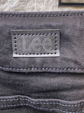 Load image into Gallery viewer, Lee Jeans Womens 20W (42x28) Black Denim Relaxed Straight Leg High Rise NWT