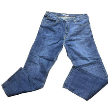 Load image into Gallery viewer, Wrangler Jeans Adult 38x32 Blue Denim Straight Leg MGW15MA Spandex Stretch Mens