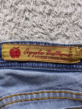Load image into Gallery viewer, Apple Bottoms Jeans Women 9/10 (33x32) Vintage Y2K Stretch Medium Wash Straight