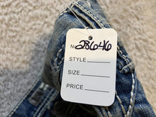 Load image into Gallery viewer, BKE Aaron Jeans Mens 32S (32x29) Blue Faded Straight Thick Stitch Stretch