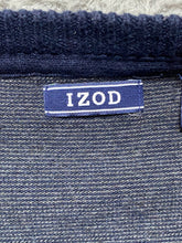 Load image into Gallery viewer, IZOD Sweater Adult Extra Large Navy Blue V-Neck Outerwear Knit Pullover Mens