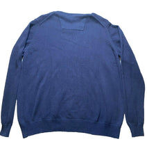 Load image into Gallery viewer, IZOD Sweater Adult Extra Large Navy Blue V-Neck Outerwear Knit Pullover Mens