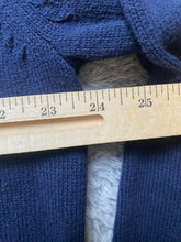 Load image into Gallery viewer, IZOD Sweater Adult Extra Large Navy Blue V-Neck Outerwear Knit Pullover Mens