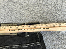 Load image into Gallery viewer, RIC Shorts Adult 38x14.5 Black Denim Bermuda Baggy Skater Urban Jean Mens