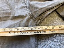 Load image into Gallery viewer, Wrangler Shirt Mens Small Gray Denim Western Workwear Long Sleeve Snap Buttons
