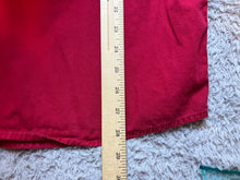 Load image into Gallery viewer, Wrangler Hero Shirt Mens Small Red Button Down Short Sleeve Outdoors Workwear