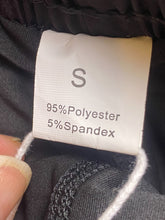 Load image into Gallery viewer, Black Running Shorts Womens Small Lined Zip Pockets Performance Workout NWT