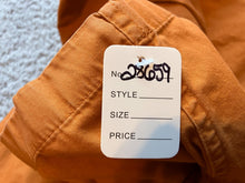 Load image into Gallery viewer, Wrangler Shirt Mens Small Orange Button Down Short Sleeve Outdoors Workwear