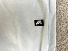 Load image into Gallery viewer, Nike Sweatshirt Adult Large Light Blue SB Skateboarding Hoodie Fleece Swoosh Men