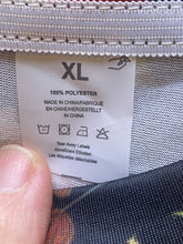 Load image into Gallery viewer, Mushroom Shirt Mens Extra Large Moth Moon AOP Psychedelic Rainbow Stretchy