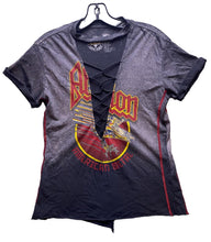 Load image into Gallery viewer, VTG Affliction Shirt Mens Extra Small Gray Y2K Grunge Skull Gothcore Skater Cut