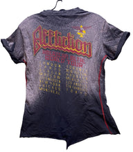 Load image into Gallery viewer, VTG Affliction Shirt Mens Extra Small Gray Y2K Grunge Skull Gothcore Skater Cut