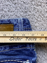 Load image into Gallery viewer, BKE Aiden Jeans Mens 32 (32x32) Blue Faded Straight Thick Stitch Stretch