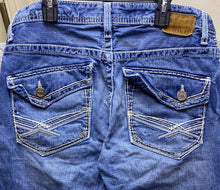 Load image into Gallery viewer, BKE Aiden Jeans Mens 32 (32x32) Blue Faded Straight Thick Stitch Stretch