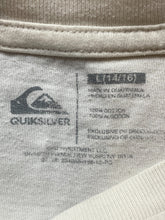 Load image into Gallery viewer, QuikSilver Shirt Youth Large Beige Ocean Wave Surf Surfing Streetwear Boys