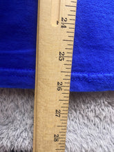 Load image into Gallery viewer, Kansas Jayhawks Shirt Mens Medium Blue University NCAA Spell Out Logo